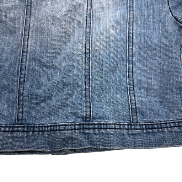 Highway Jeans Cropped Denim Jacket (M) - Picture 8 of 10